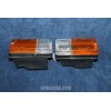128 COUPE'   PAIR FRONT LIGHTS WHIT CAP   ALTISSIMO