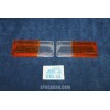128 COUPE'   PAIR LENSES FOR FRONT LIGHTS   ALTISSIMO