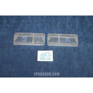 128 COUPE'   PAIR WHITE LANSES FOR FRONT LIGHTS   ALTISSIMO