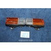 128 COUPE'  PAIR BICOLORED FRONT LIGHTS   STARS