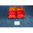 128 COUPE' SL  PAIR REAR LIGHTS (METAL SCREW)   STARS