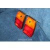 128 COUPE' COPPIA FANALINI POST. (VITE IN PLASTICA) BORDO NERO   STARS