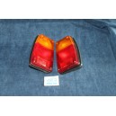 128 COUPE' S  COPPIA FANALINI POST. (VITE IN METALLO) BORDO NERO   ALTISSIMO