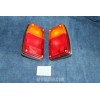 128 COUPE' S  COPPIA FANALINI POST. (VITE PLASTICA) BORDO NERO   ALTISSIMO