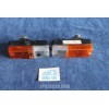128 3P PAIR BICOLORED FRONT LIGHTS   STARS