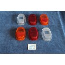 128 3P  LENSES (6 PIECES)  FOR REAR LIGHTS   CARELLO