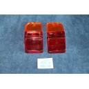 128 STATION   PAIR LENSES FOR REAR LIGHT   P.V.