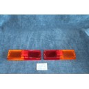 128 SEDAN SPECIAL '72  PAIR LENSES FOR REAR LIGHTS   ALTISSIMO