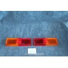128 SEDAN SPECIAL '72  PAIR LENSES FOR REAR LIGHTS   ALTISSIMO
