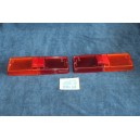 128 SEDAN SPECIAL '72  PAIR LENSES FOR REAR LIGHTS   OLSA