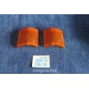 128 PAIR ORANGE LENSES FOR FRONT LIGHTS   CATALUX