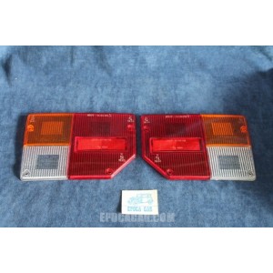 128 LAST TYPE  PAIR LENSES FOR REAR LIGHT WITH REVERSE   ARIC