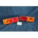 128 SEDAN SPECIAL '72  PAIR REAR LIGHTS   STARS