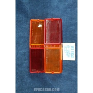 128 SEDAN 1°S  PAIR REAR LENSES   CATALUX