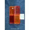 128 SEDAN 1°S  PAIR REAR LENSES   CATALUX