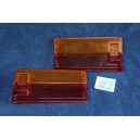125 SPECIAL 2°S '71  SET PLASTICHE (4 PZ) PER FANALINI POST.   ALTISSIMO