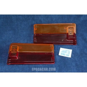 125 SPECIAL 2°S '71  SET PLASTICHE (4 PZ) PER FANALINI POST.   ALTISSIMO
