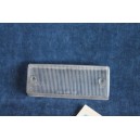 125  FANALINO RETROMARCIA , CORNICE CROMATA, LENTE TRASPARENTE   ALTISSIMO