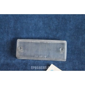 125  FANALINO RETROMARCIA , CORNICE CROMATA, LENTE TRASPARENTE   ALTISSIMO