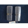 125 1°S   PAIR  CLEARS LENSES FOR FRONT LIGHTS   ALTISSIMO