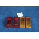 125 1°S  SET (4 PZ) PLASTICHE POST.   P.V.