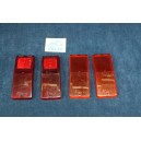 125 1°S  SET (4 PZ) PLASTICHE POST.   STARS