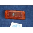 124 COUPE' 3°S CC  ORANGE LENS FOR FRONT LEFT LIGHT (USA) STARS