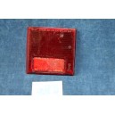 124 COUPE' 3°S CC  RED LENS FOR REAR LEFT LIGHT   STARS