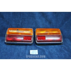 124 SPORT COUPE' 2°S BC  PAIR REAR LIGHTS    STARS