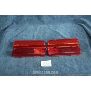 124 SPORT COUPE' 2°S BC  SET COMPLETO (4 PZ) PLASTICHE PER FANALINI POST.   STARS