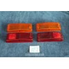 124 SEDAN '71  COMPLETE SET (4 PIECES) LENSES FOR REAR LIGHTS   ALTISSIMO