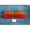 124 SEDAN '71  COMPLETE SET (4 PIECES) LENSES FOR REAR LIGHTS   ARIC
