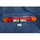 124 COUPE' 1°S  PAIR REAR LIGHTS   STARS