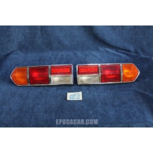 124 COUPE' 1°S  PAIR REAR LIGHTS   STARS