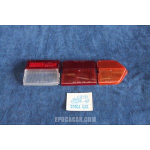 124 COUPE' 1°S  COMPLETE SET (4 PIECES) LENSES FOR REAR RIGHT LIGHT   STARS