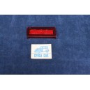 124 COUPE' 1°S  RED LENS WITH REFLECTOR FOR REAR LEFT LIGHT STARS