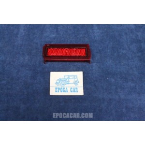 124 COUPE' 1°S  RED LENS WITH REFLECTOR FOR REAR LEFT LIGHT STARS
