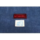124 COUPE' 1°S  PLASTICA ROSSA CON CATARIFRANGENTE PER FANALINO POST. SX   ALTISSIMO