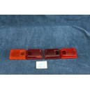 124 SPECIAL  PAIR LENSES FOR REAR LIGHTS   CATALUX