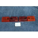 124 SPECIAL  PAIR LENSES FOR REAR LIGHTS   STARS