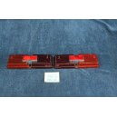 124 SPECIAL  PAIR LENSES WITH REFLECTOR FOR REAR LIGHTS   ALTISSIMO