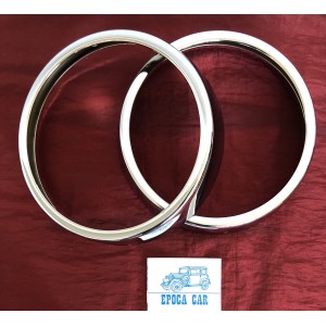  ALFA ROMEO 2600 SPIDER TOURING LIGHT FRAME RINGS INSIDE BOTH PAIR