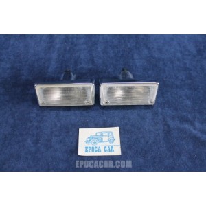 124 SEDAN  PAIR CLEARS  FRONT LIGHTS   ALTISSIMO