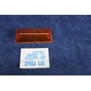 124 BERLINA  PLASTICA ARANCIONE PER FANALINI ANT. DX E SX   AU.CO