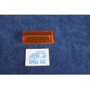 124 BERLINA  PLASTICA ARANCIONE PER FANALINI ANT. DX E SX   ALTISSIMO