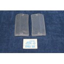 124 SPECIALSPECIAL T '71  PAIR CLEARS LENSES FOR FRONT LIGHTS   ARIC