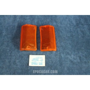 124 SPECIALSPECIAL T '71  COPPIA PLASTICHE ARANCIONI PER FANALINI ANT.   ALTISSIMO