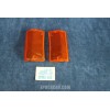 124 SPECIALSPECIAL T '71  PAIR ORANGE LENSES FOR FRONT LIGHTS   ALTISSIMO