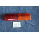 124 SEDAN 1°S  PAIR LENSES FOR REAR LIGHT    CATALUX