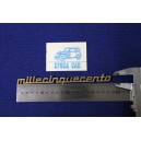 FIAT MILLECINQUECENTO    GOLDEN METAL